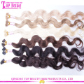 Fashion color good feedback human hair italian keratin hair extensions